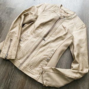 Sebby Collection Women's Faux Leather Jacket